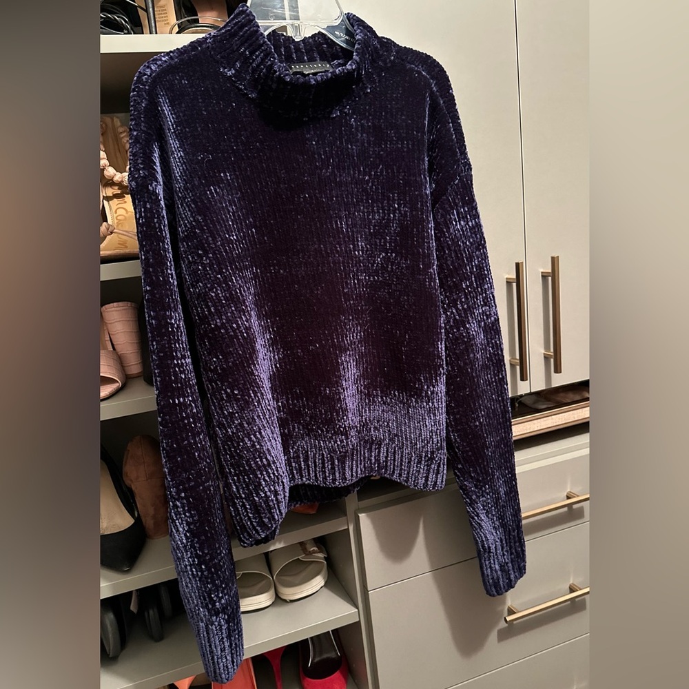 Dark Navy Sanctuary Chenille Sweater